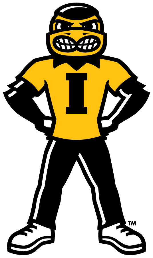 Iowa Hawkeyes 2013-Pres Mascot Logo v3 DIY iron on transfer (heat transfer)